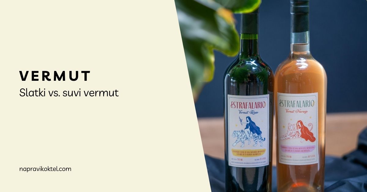 Slatki vs. suvi vermut: Koje su ključne razlike