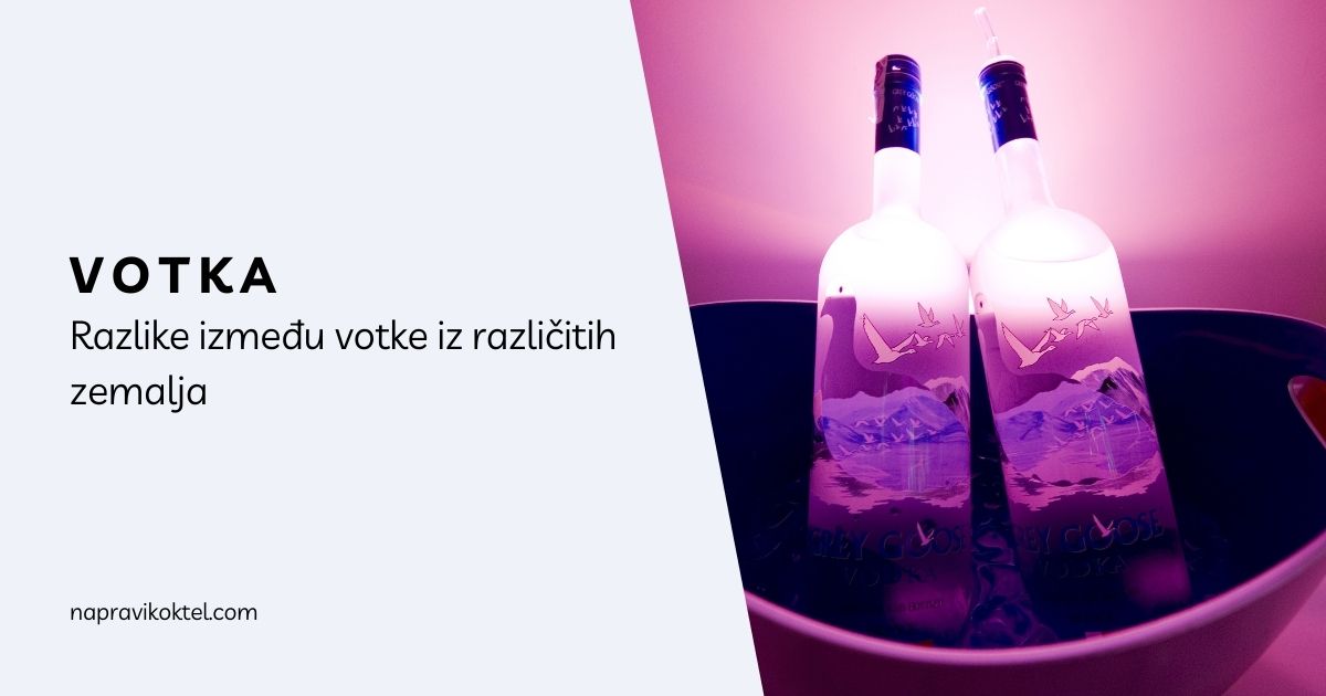 Razlike između votke iz različitih zemalja