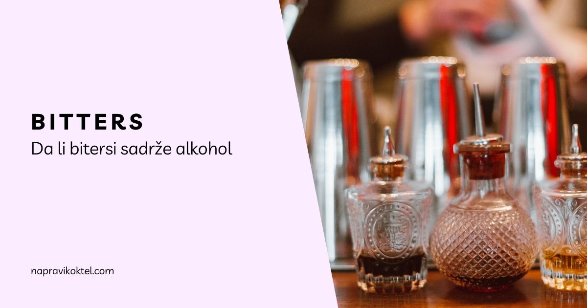 Da li bitersi sadrže alkohol