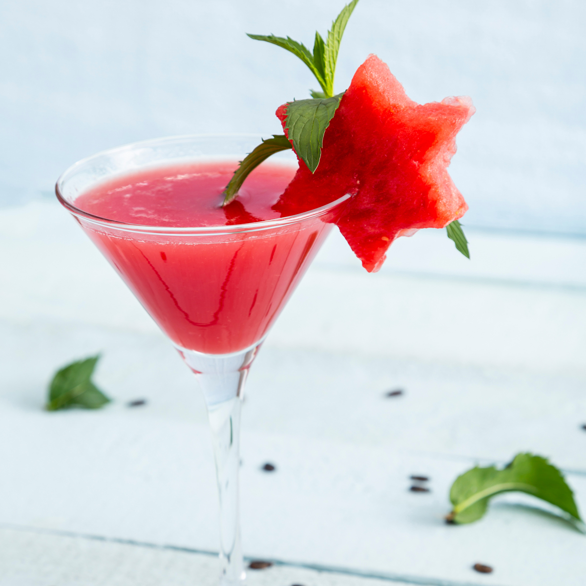 Martini sa Lubenicom (Watermelon Martini)