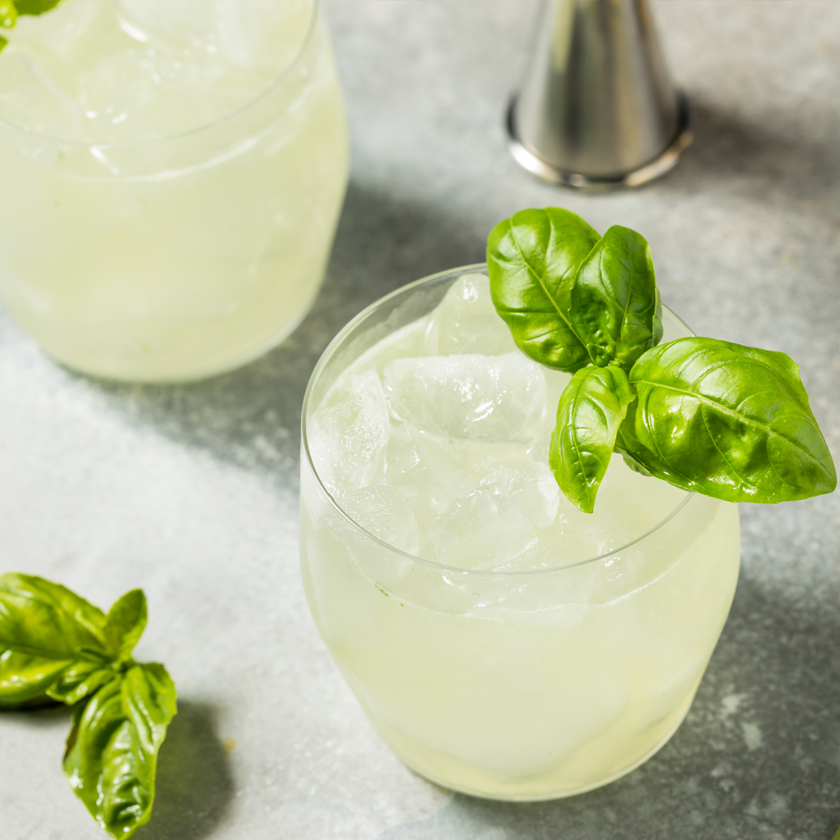 Basil Gin Smash