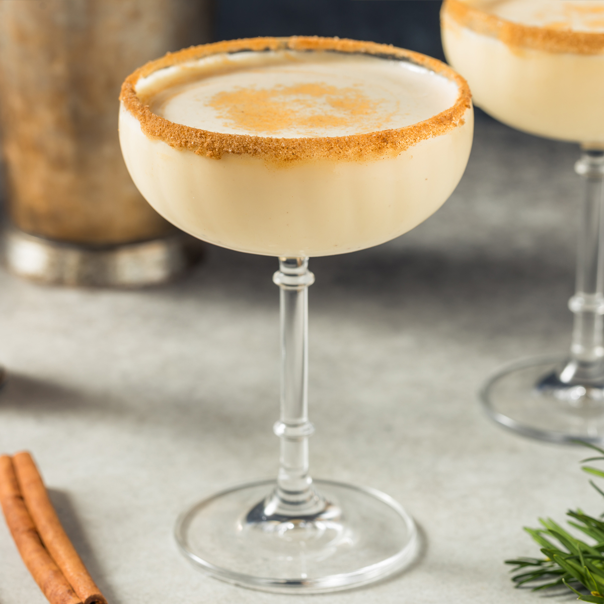 Eggnog Martini