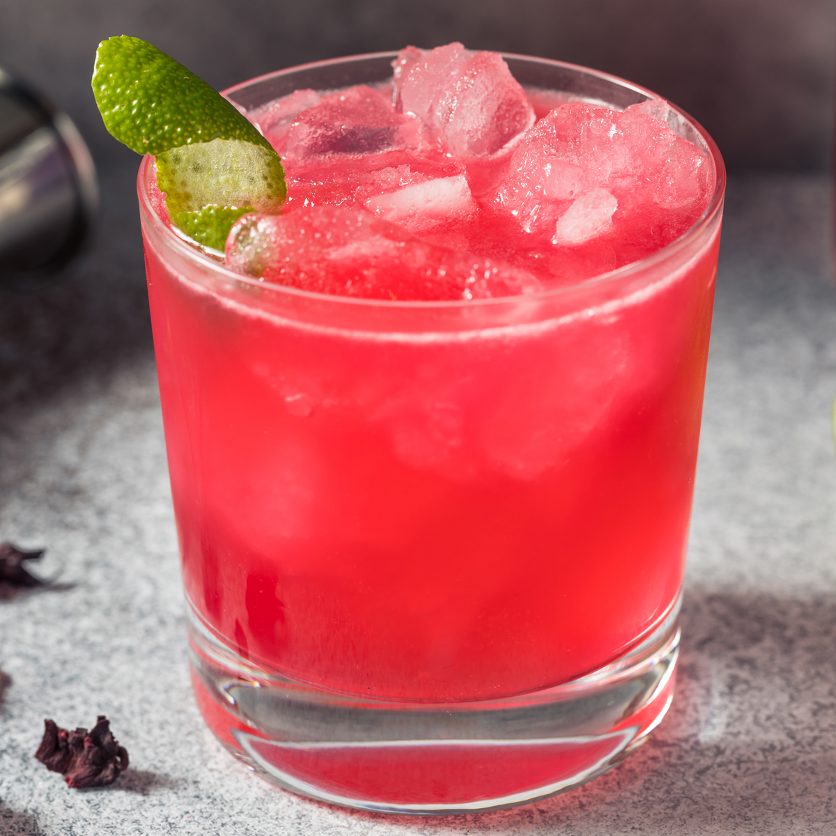 Hibiscus Gin Sour