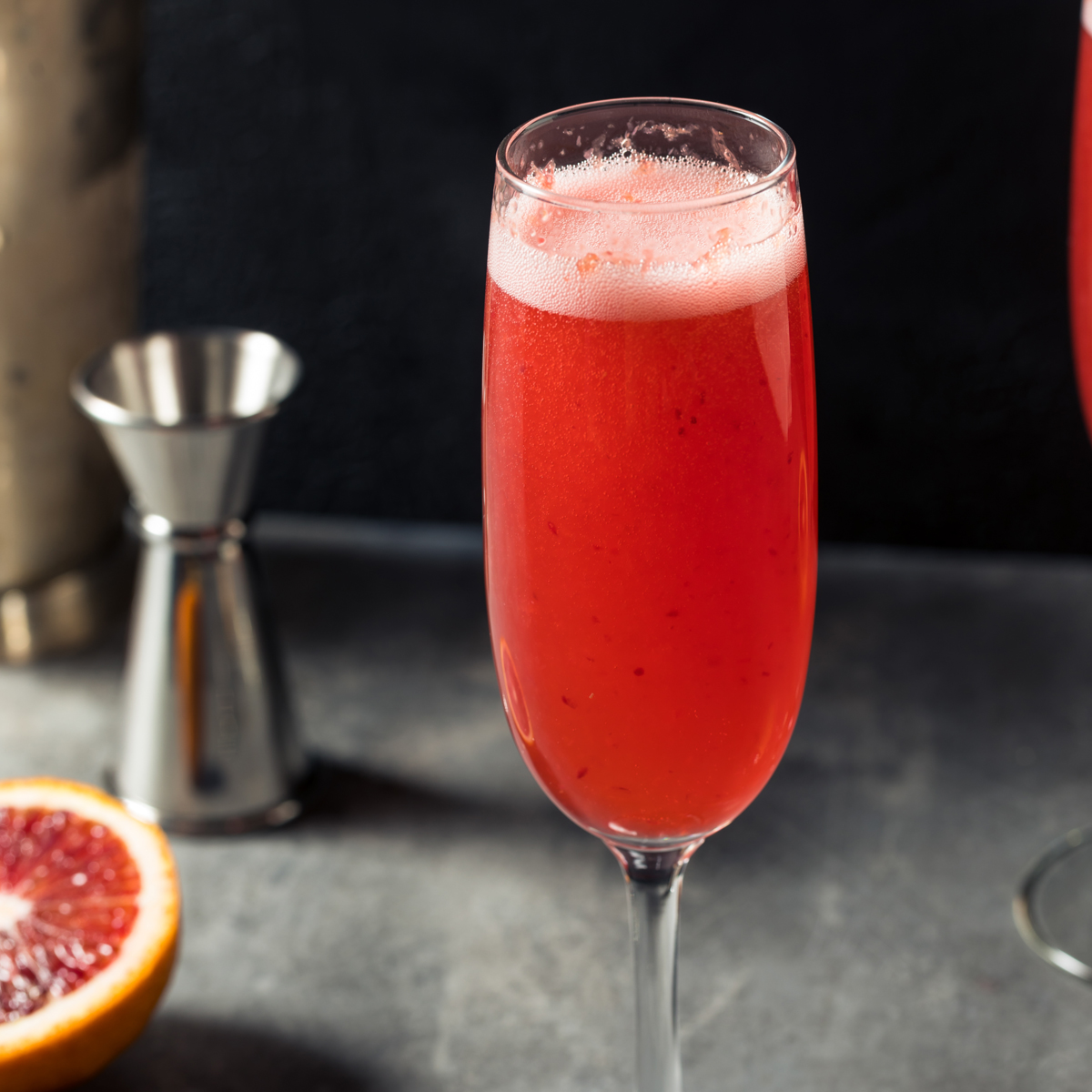 Mimoza sa Crvenom Narandžom (Blood Orange Mimosa)